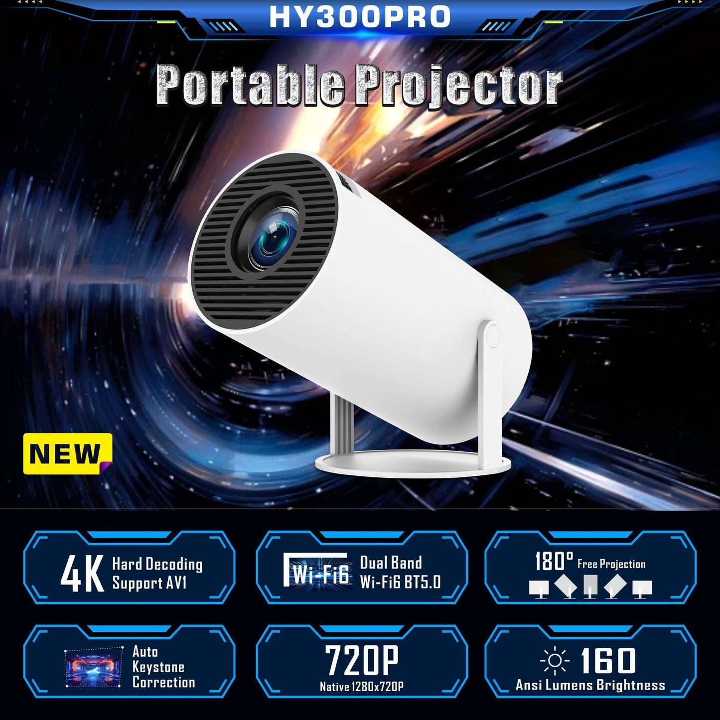 Home Theater Entertainment Projector